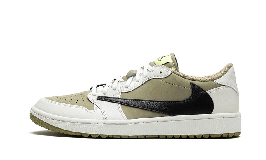 Air Jordan 1 Retro Low Golf Travis Scott Neutral Olive