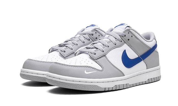 Nike Dunk Low Mini Swoosh Wolf Grey Game Royal
