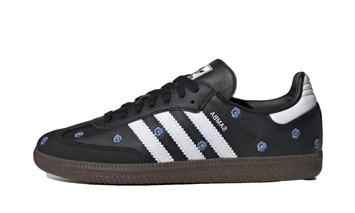Adidas Samba Light Blue Floral Core Black