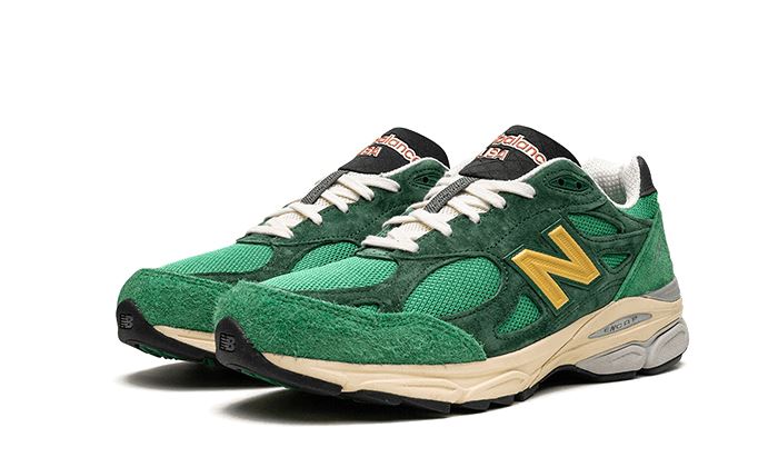 New Balance 990 V3 MiUSA Teddy Santis Green Gold