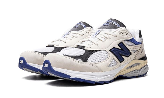 New Balance 990V3 - Made In USA Cream Blue