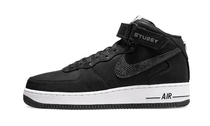 Nike Air Force 1 Mid Stussy All Black